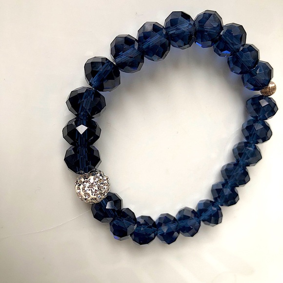 ROMA Blue crystal bracelet - Picture 3 of 4